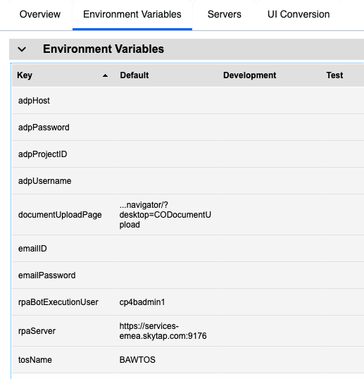 wf-env-variables