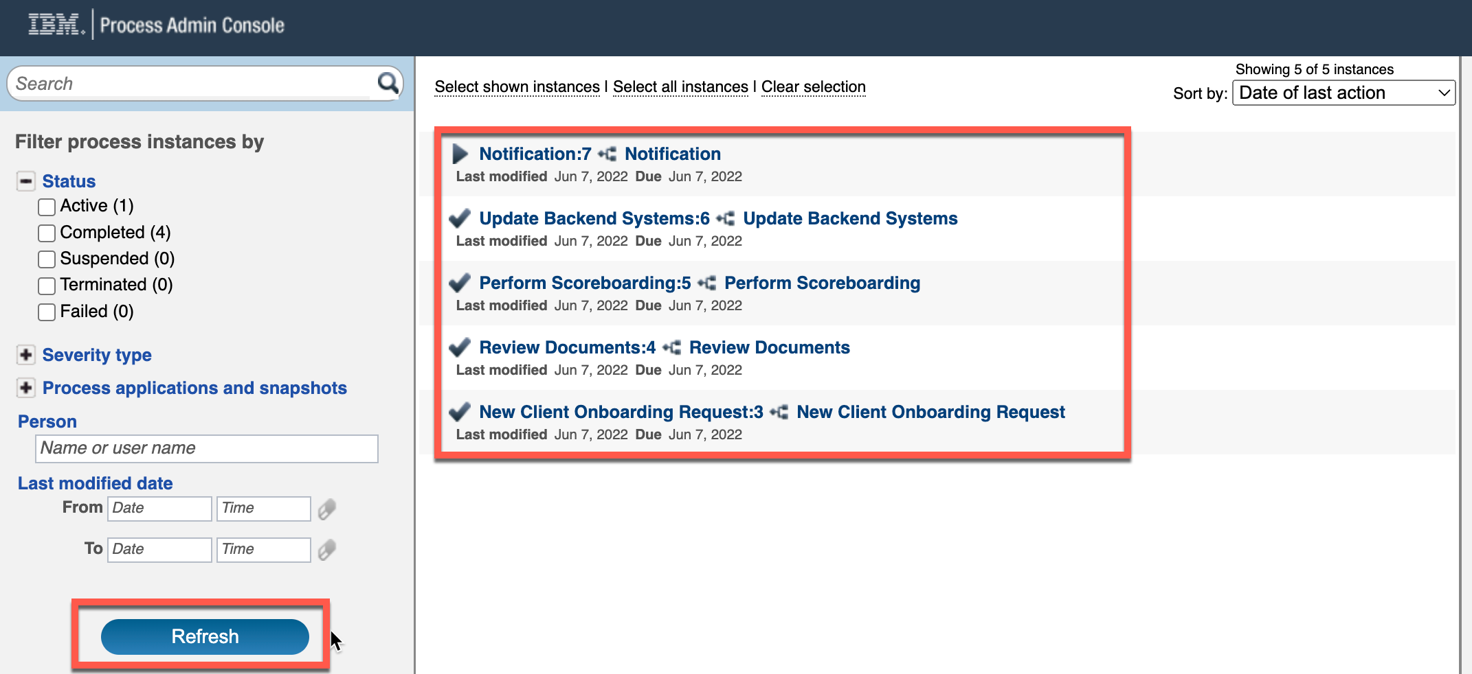 Process Admin